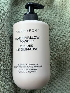 ✨New✨ Sand + Fog- Marshmallow Powder Hand Soap (16.9 FL OZ plastic bottle)